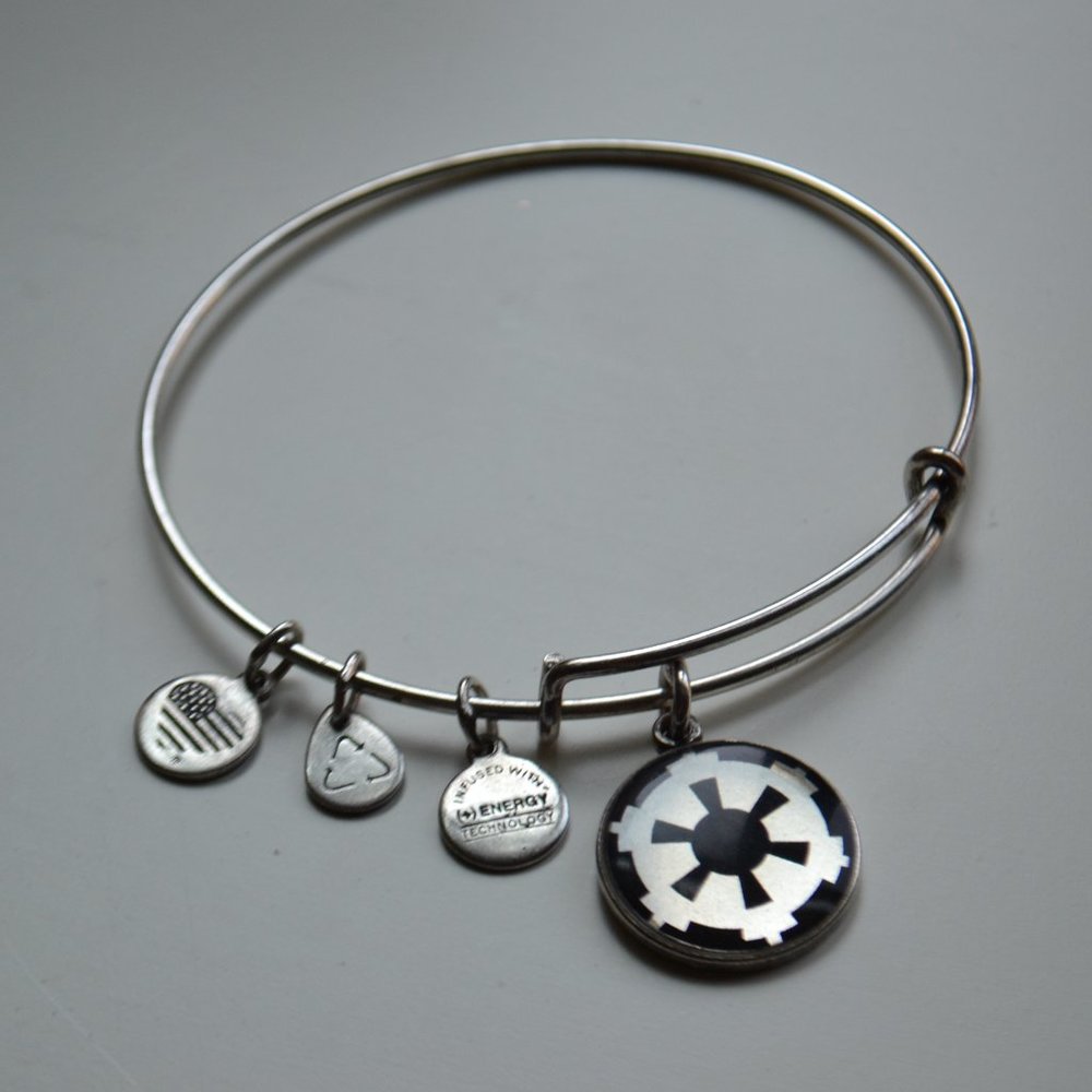Star Wars Imperial Crest Bangle by Alex and Ani